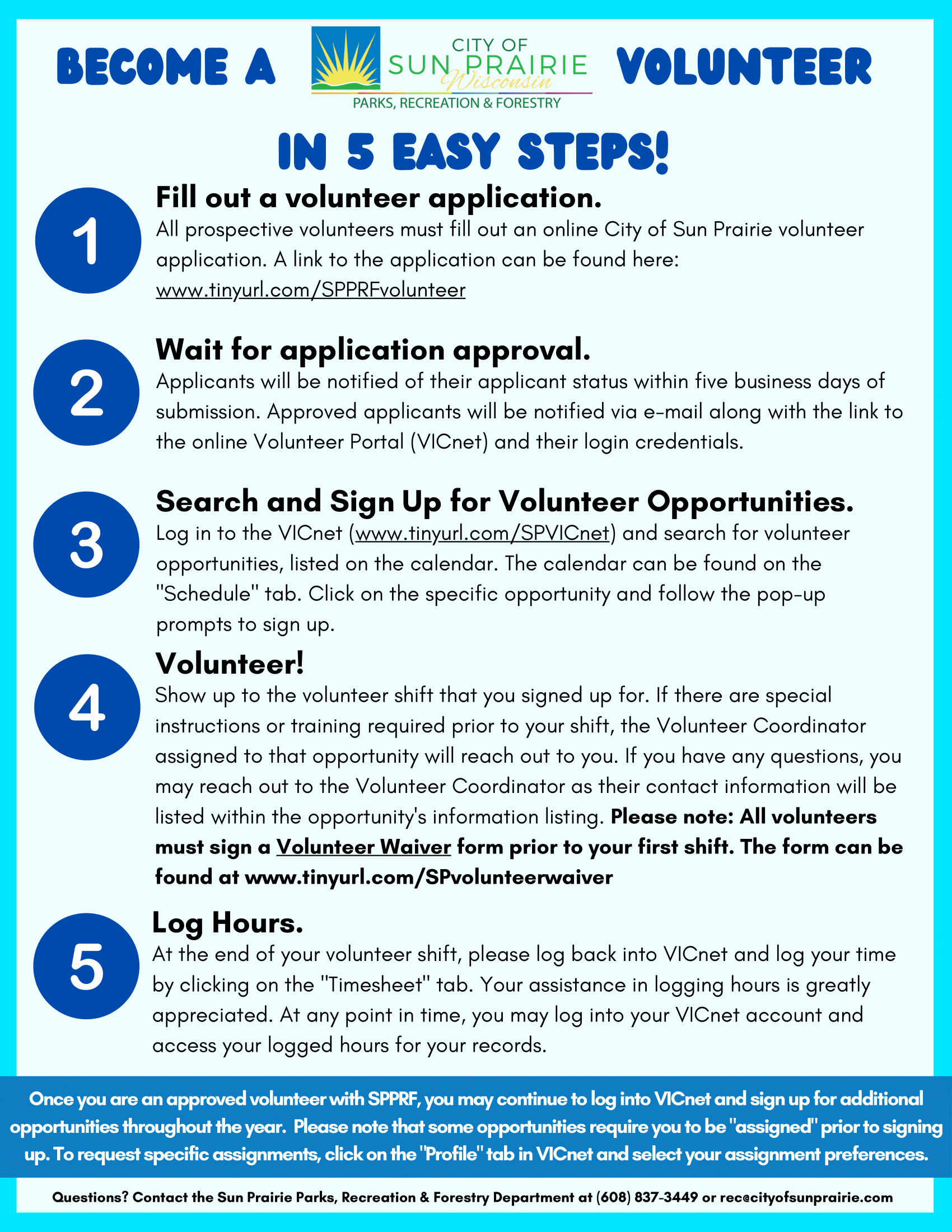 Volunteer Information Sheet-1