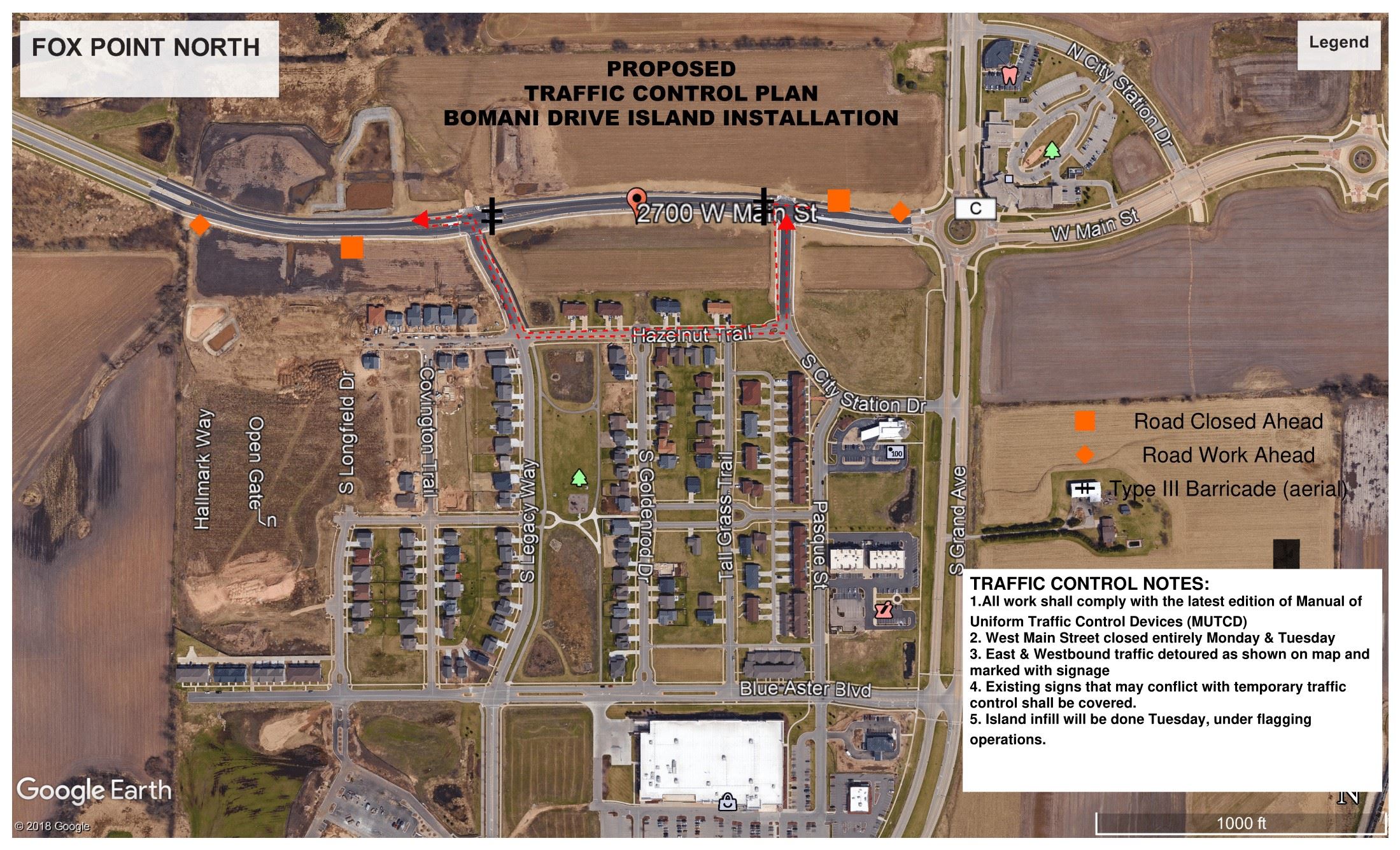 FOX POINT NORTH DETOUR
