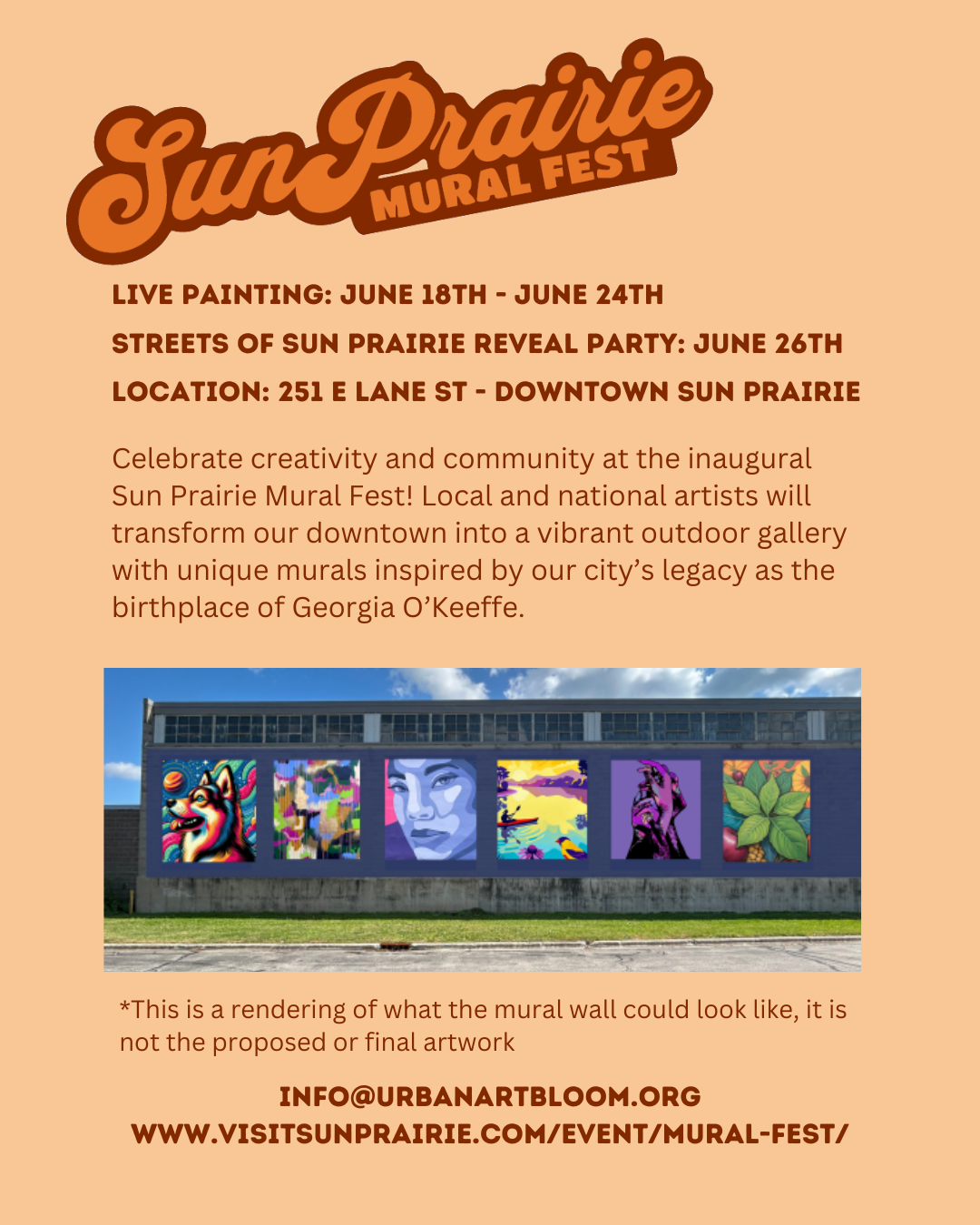 Mural Fest Flyer (Instagram 1080 x 1350 px)