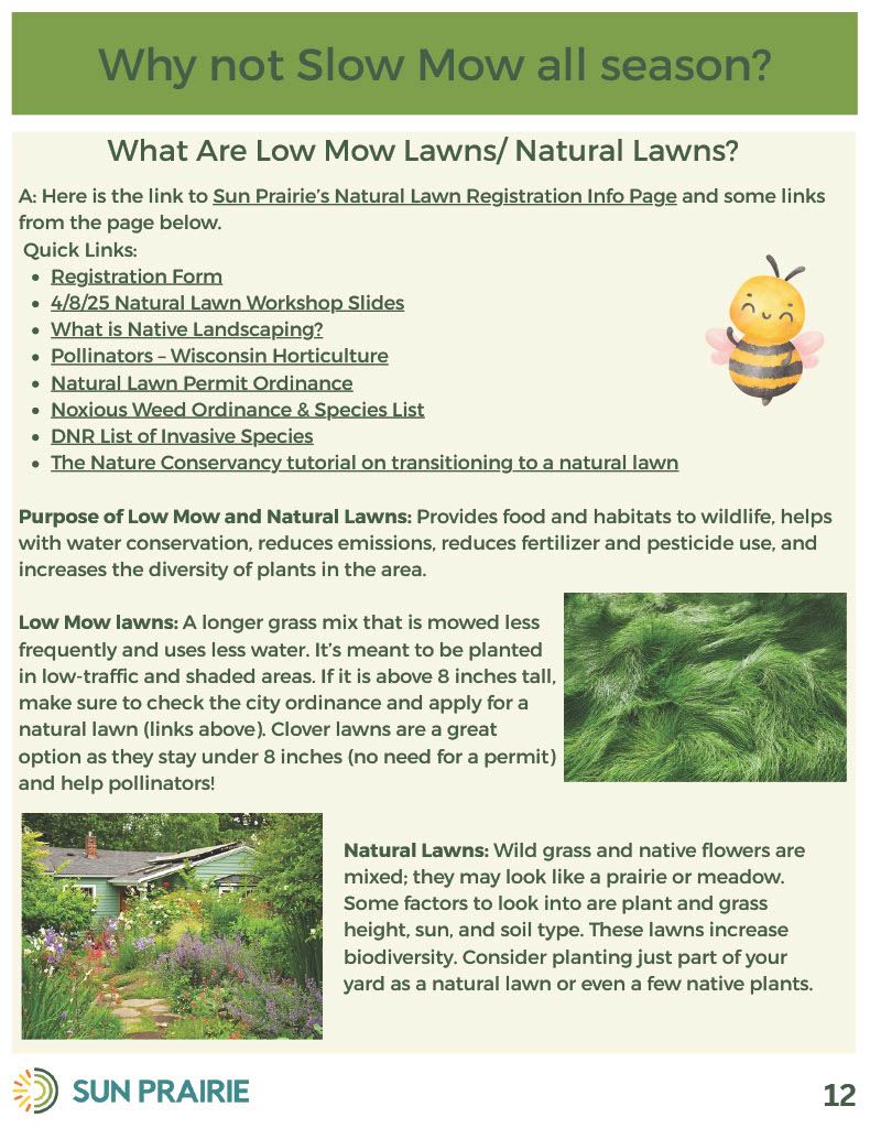 Slow Mow Let it Grow Final Report Page 13