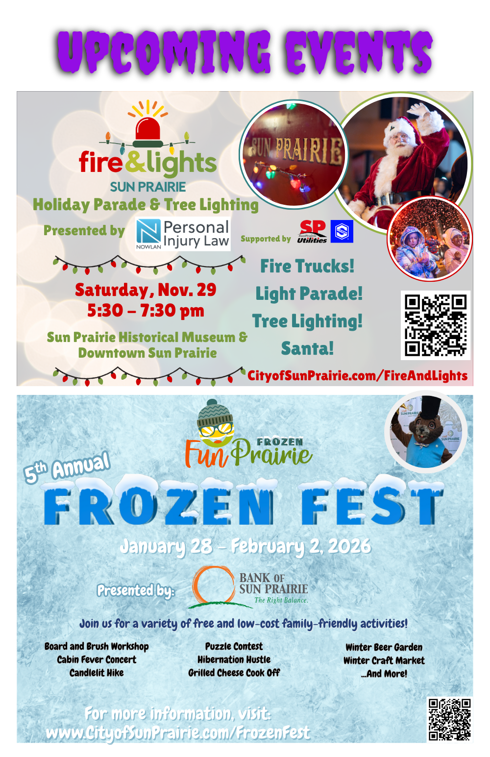winter events