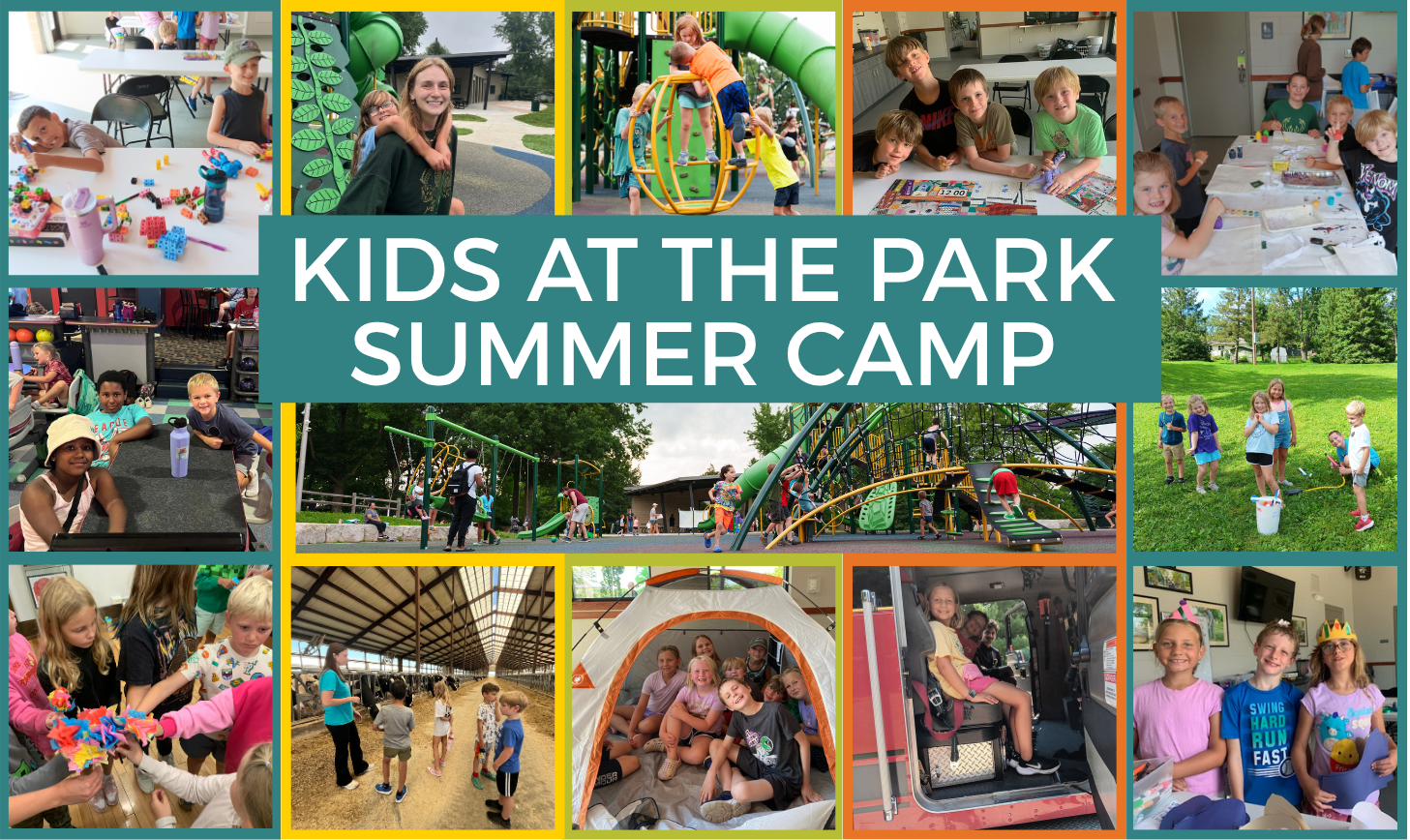 Images from Kids at the Park activities