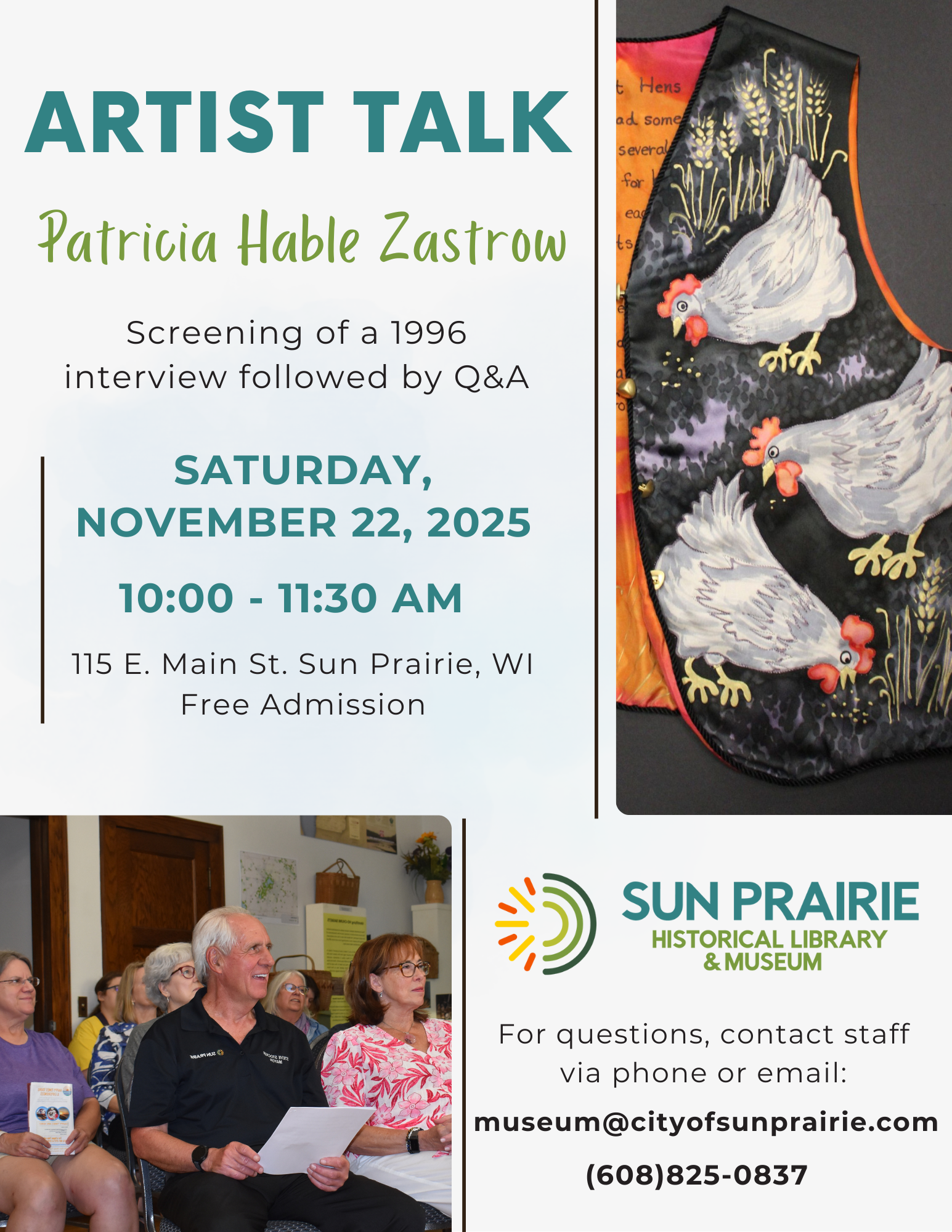 Stories in Silk Artist Talk 11-22-2025