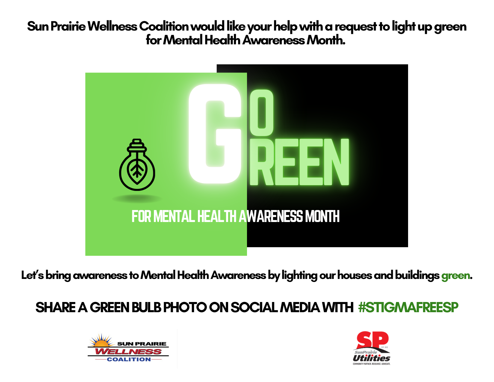 Go Green for Mental Health Handout